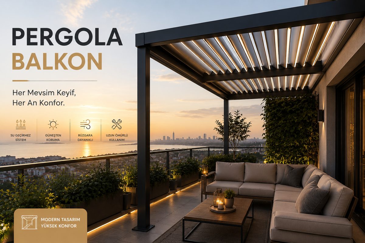 Büyükçekmece’de Pergola Hizmeti